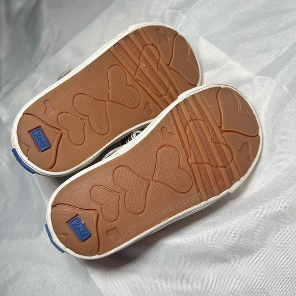 Keds Silver Pink Sneakers with Sporty Design Size 5 - Picture 5 of 8